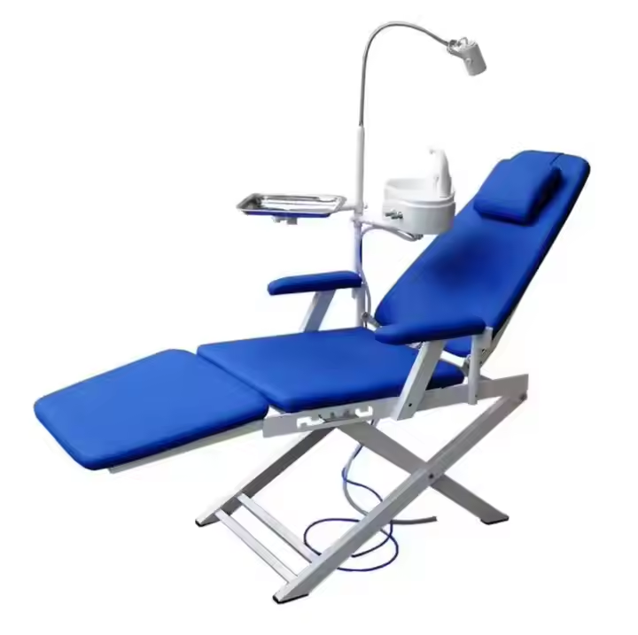 400-Portable Dental Unit Electric Power Source Folding Dental Chair Mobile Unit Metal Steel Construction.jpg